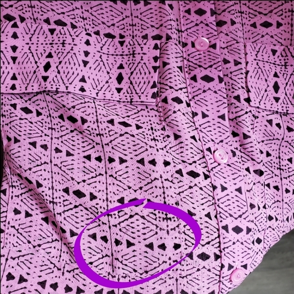 I 🖤 Ronson Tribal Print Blouse - US S - Picture 13 of 13